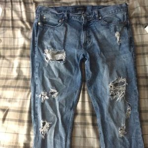 *LIKE NEW* PacSun mens skinny jeans, “worn” look
